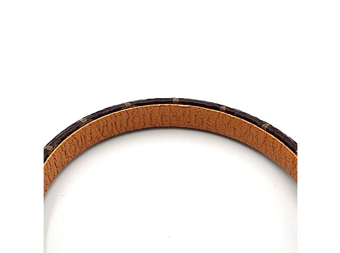 Bracciale charm Louis Vuitton Alma M6220 Marrone Monogramma - vista 8