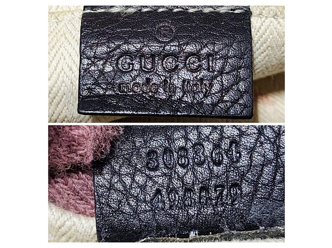 Borsa a tracolla Gucci Soho Disco Nera Nero - vista 10
