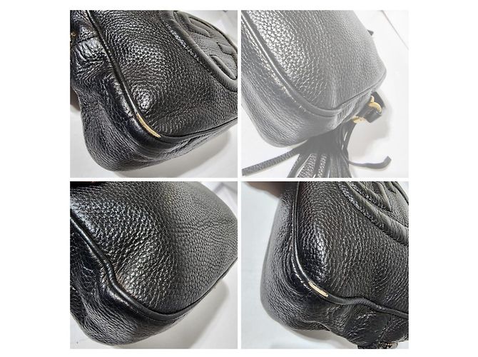 Borsa a tracolla Gucci Soho Disco Nera Nero - vista 11
