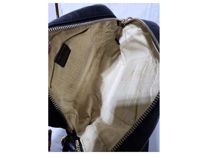 Borsa a tracolla Gucci Soho Disco Nera Nero - vista 16