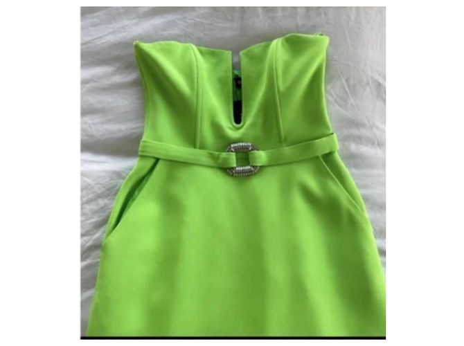 Autre Marque David Koma Kleid aus grüner Viskose - Ansicht 2
