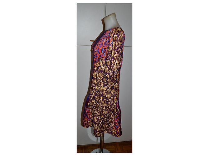 Vestido de seda Peter Pilotto Multicolor - vista 3