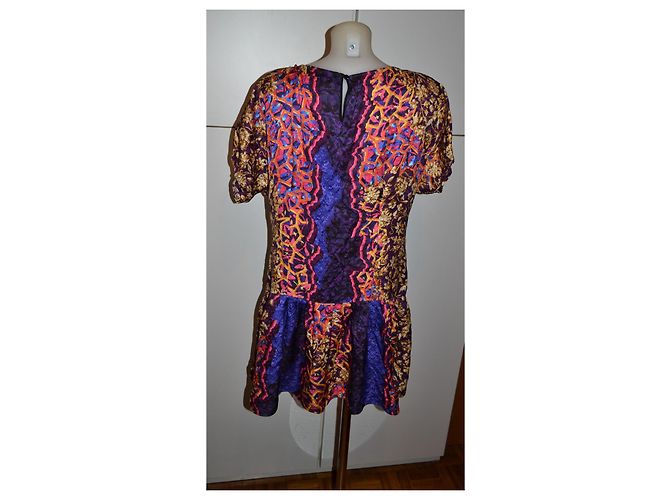 Vestido de seda Peter Pilotto Multicolor - vista 4