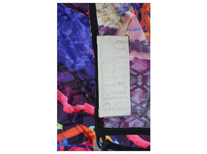 Vestido de seda Peter Pilotto Multicolor - vista 5