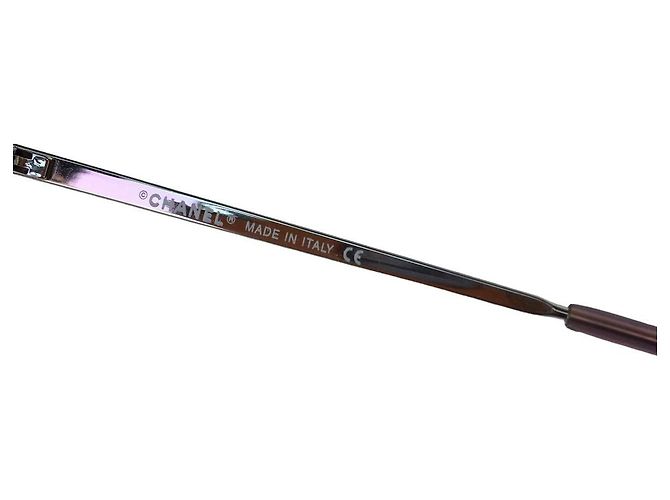 Occhiali da sole Chanel CC Logo Viola Rosa 4017 Porpora - vista 3