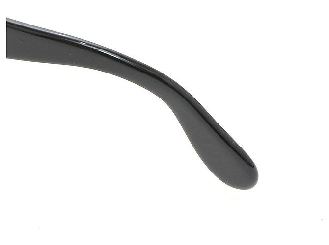Occhiali da sole Chanel CC Logo Neri Oro Nero D'oro - vista 3