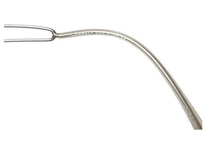 Chanel Sonnenbrille ohne Rand Silber CC Logo Strass - Ansicht 6