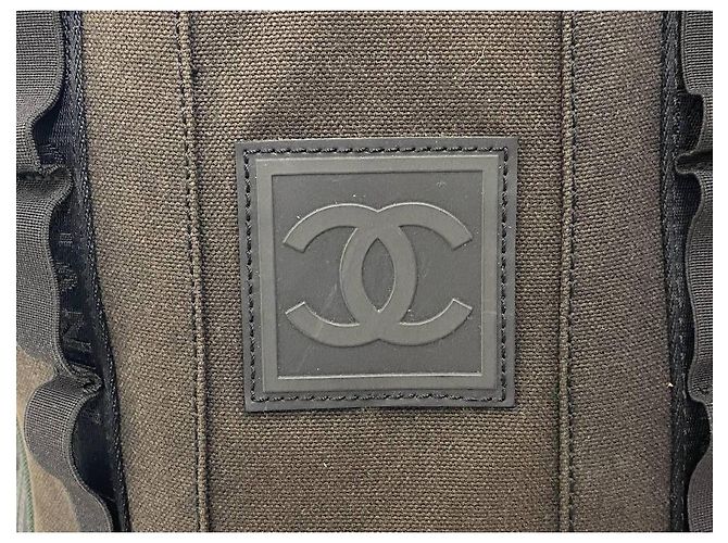 Chanel Sport Rucksack Schwarz Nylon - Ansicht 2