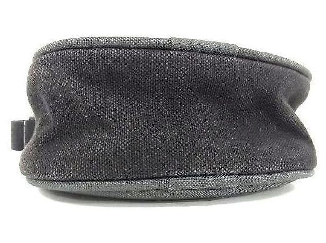 Borsa da viaggio Chanel Sport in nylon nero e verde scuro - vista 4