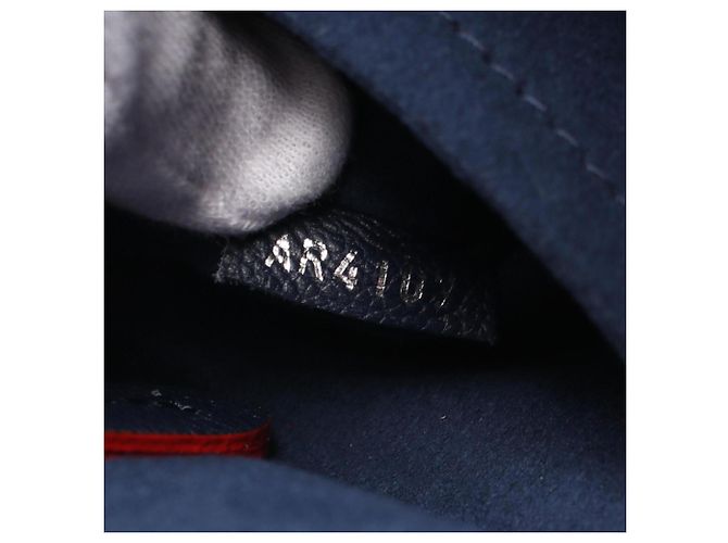 Borsa Tote Twist di Louis Vuitton Rosso Blu Blu navy - vista 6