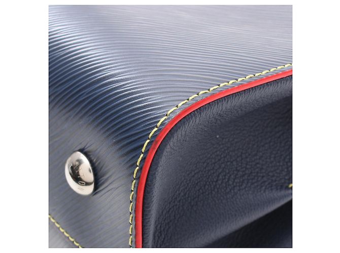 Borsa Tote Twist di Louis Vuitton Rosso Blu Blu navy - vista 7