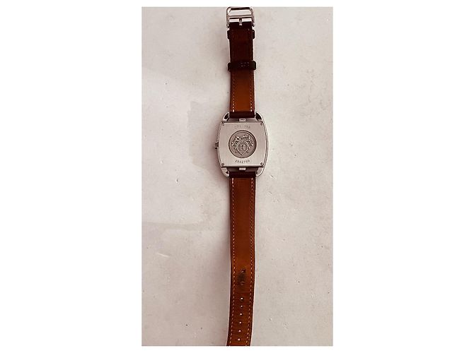 Relógio Hermès Cape Cod Tonneau GM Aço - vista 3