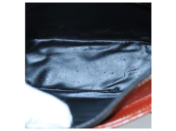 BALLY Borsa a Spalla in Pelle Nera e Oro Auth ti2413 Nero D'oro - vista 11