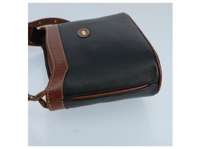 BALLY Borsa a Spalla in Pelle Nera e Oro Auth ti2413 Nero D'oro - vista 4