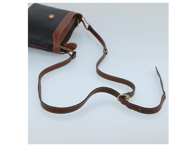 BALLY Borsa a Spalla in Pelle Nera e Oro Auth ti2413 Nero D'oro - vista 7