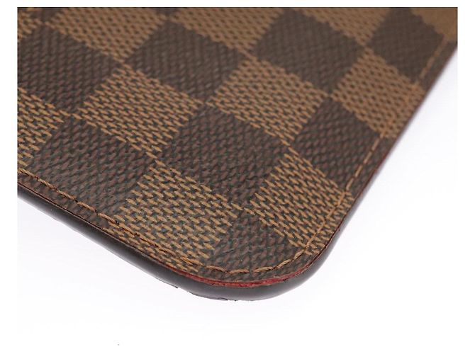 LOUIS VUITTON Poche Accessoire Damier Ebene Neverfull MM LV Auth 102148 - vue 15