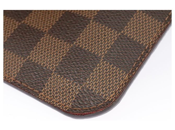 LOUIS VUITTON Poche Accessoire Damier Ebene Neverfull MM LV Auth 102148 - vue 16