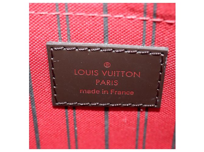 LOUIS VUITTON Poche Accessoire Damier Ebene Neverfull MM LV Auth 102148 - vue 18