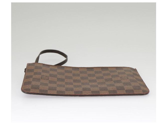 LOUIS VUITTON Poche Accessoire Damier Ebene Neverfull MM LV Auth 102148 - vue 6