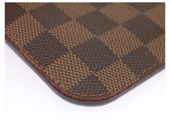 LOUIS VUITTON Poche Accessoire Damier Ebene Neverfull MM LV Auth 102148 - vue 7