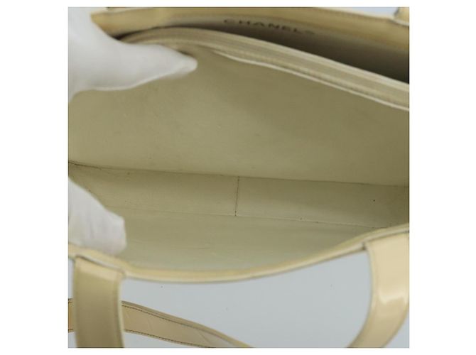 CHANEL Tote Bag Email Weiß CC Auth bs20237 - Ansicht 17