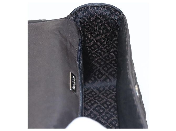 Borsa BALLY in nylon marrone Auth ti2408 - vista 19
