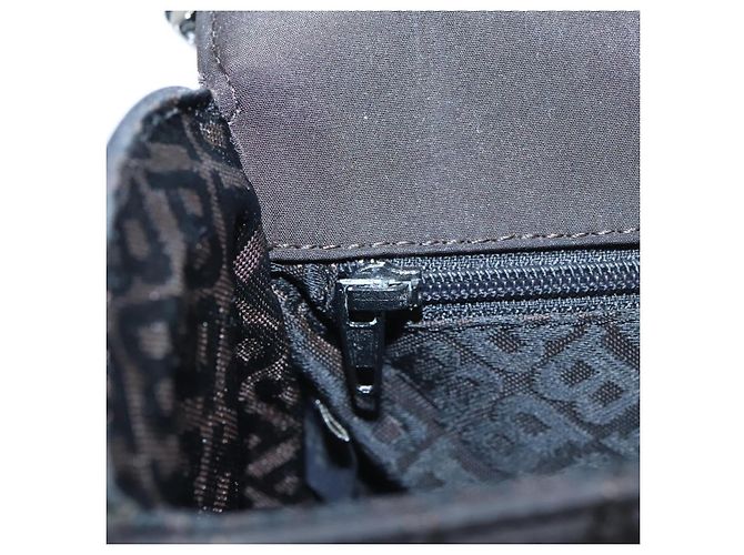 Borsa BALLY in nylon marrone Auth ti2408 - vista 21