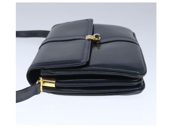 Borsa a Spalla BALLY in Pelle Blu Navy Auth ti2411 - vista 3