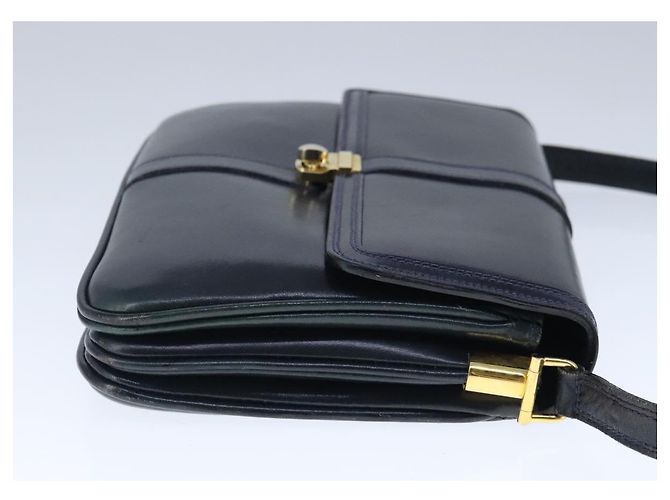 Borsa a Spalla BALLY in Pelle Blu Navy Auth ti2411 - vista 4