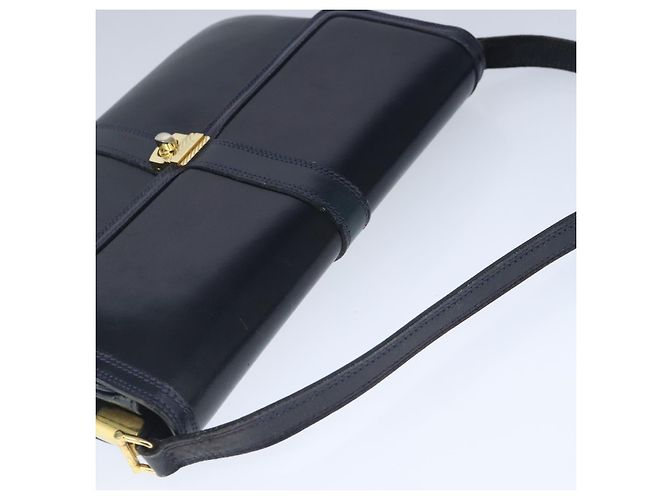 Borsa a Spalla BALLY in Pelle Blu Navy Auth ti2411 - vista 6