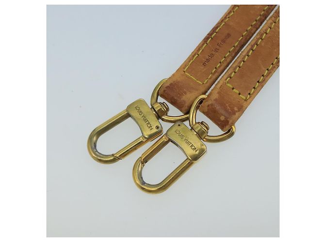 LOUIS VUITTON Cinghia a Spalla in Pelle 35,8" Beige LV Auth 100814 - vista 8