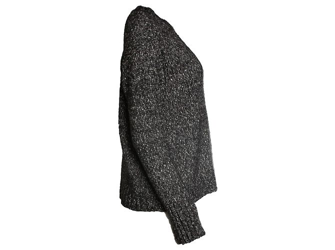 Autre Marque ‘S Max Mara, suéter de cuello redondo de punto Gris - vista 4
