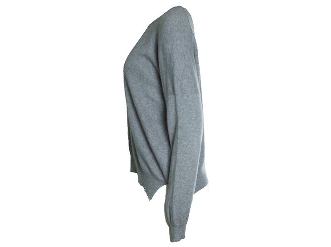 Autre Marque Suéter BeYou de cachemira gris XL - vista 2
