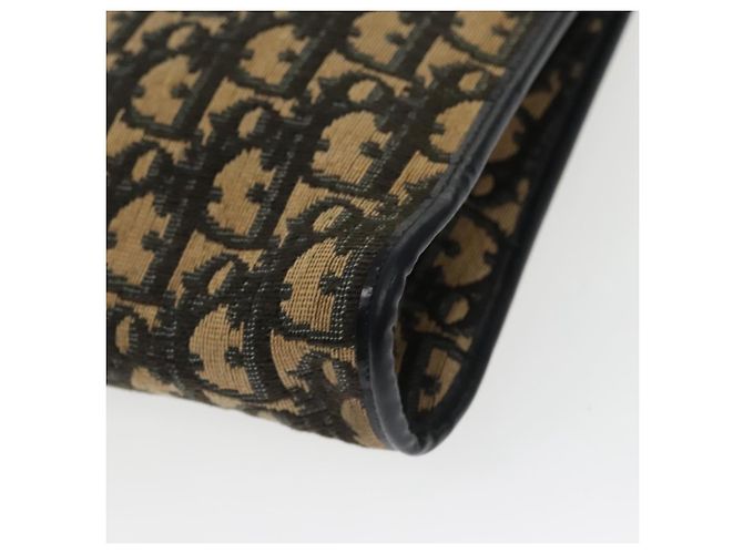 Borsa a spalla in tela Trotter Christian Dior blu Auth ep6695 Blu navy - vista 2