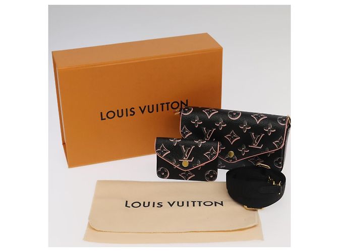 LOUIS VUITTON Monogram Multi Pochette Felicie Pouch Rosa M81471 LV Auth 101329SA Pink Monogramm - Ansicht 16
