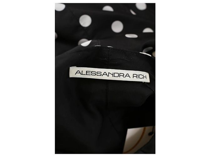 Alessandra Rich Abito in seta - vista 5