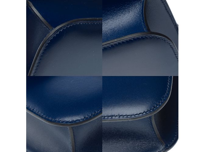 Hermès HERMES Constance Tasche aus blauer Leder - 102275 - Ansicht 12