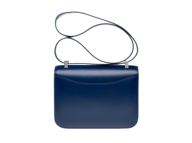 Hermès HERMES Constance Tasche aus blauer Leder - 102275 - Ansicht 4