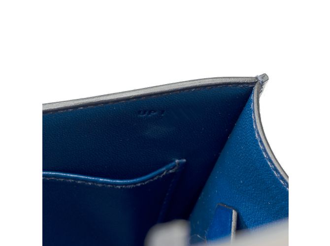 Hermès HERMES Constance Tasche aus blauer Leder - 102275 - Ansicht 8