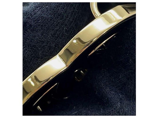 Chanel Coco Mark Leder Gürtel Schwarz - Ansicht 9