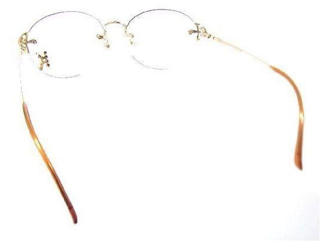 Occhiali da sole Fendi Rosa Ombré con Pietre Rosse e Strass D'oro - vista 2