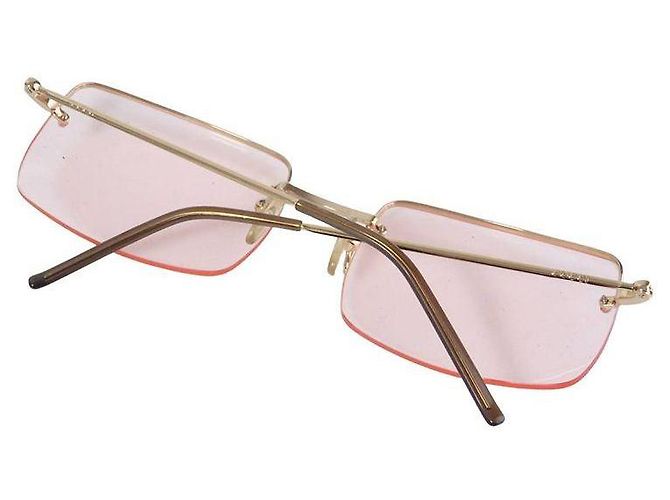 Gafas de sol Gucci Square Crystal rosa GG-1653 - vista 7
