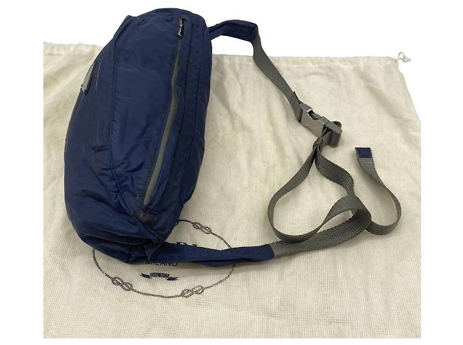 Bolso de Cintura Prada Nylon Azul Marino - vista 2