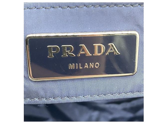 Bolso de Cintura Prada Nylon Azul Marino - vista 7
