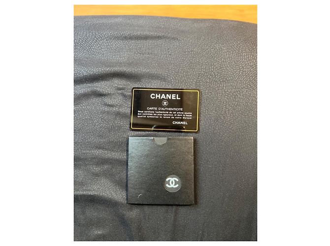 Wallet On Chain Borsa a mano Chanel Wild Stitch in pelle d'agnello nera Nero - vista 8