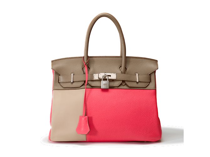Hermès Sac HERMES Birkin 30 en Cuir Étoupe - 102291 Taupe - vue 2