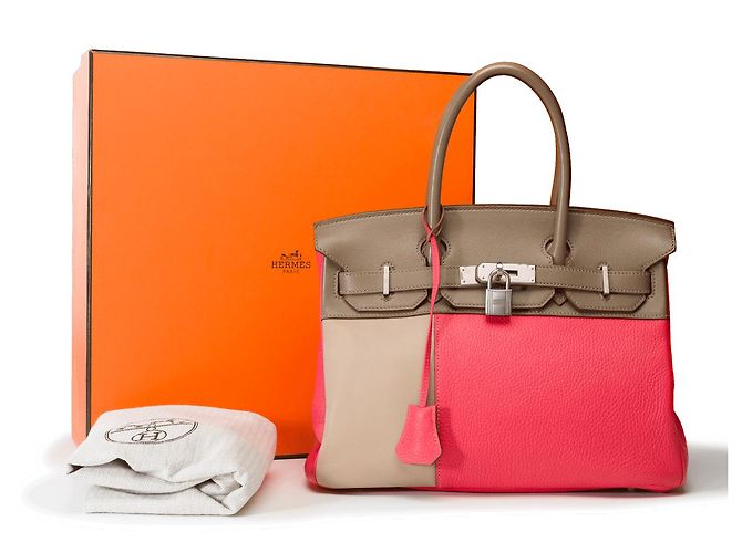 Hermès Sac HERMES Birkin 30 en Cuir Étoupe - 102291 Taupe - vue 3