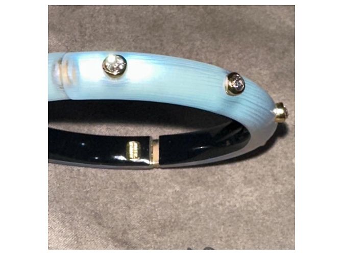 Bracciale in lucite ALEXIS BITTAR colore iridescente - vista 4