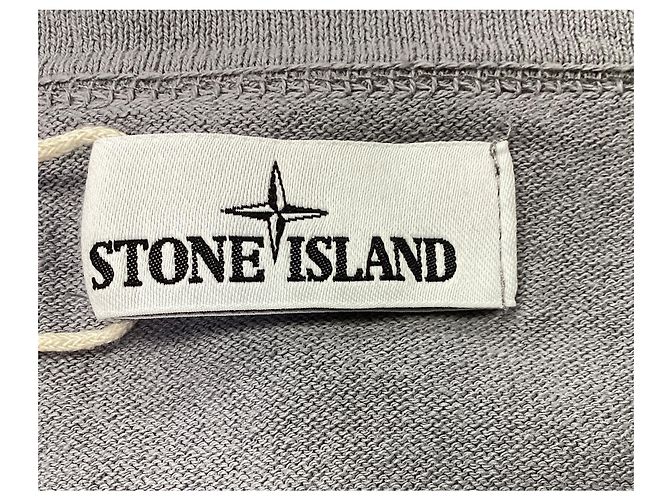 Stone Island Button-Embellished V-neck Sweatshirt in Grey Wool - view 13