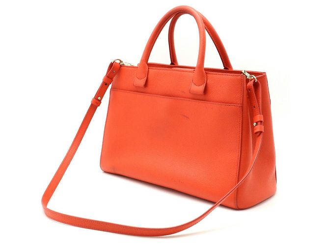 Borsa 2WAY in pelle caviar Neo Executive di Chanel Arancione - vista 2